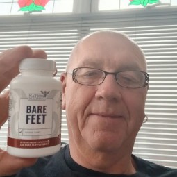 Influencer with bottle