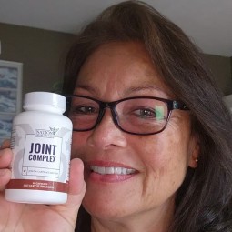 Influencer with bottle