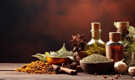 Healthy ingredients visual