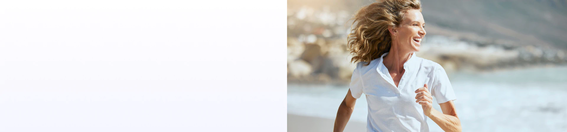 Active woman visual