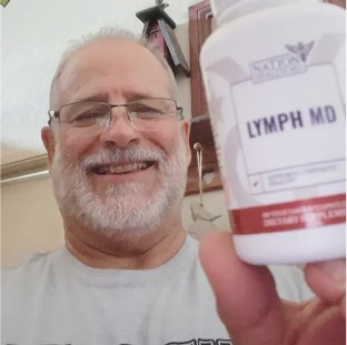 customer with a bottle