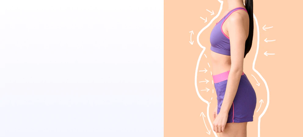 Healthy weight person