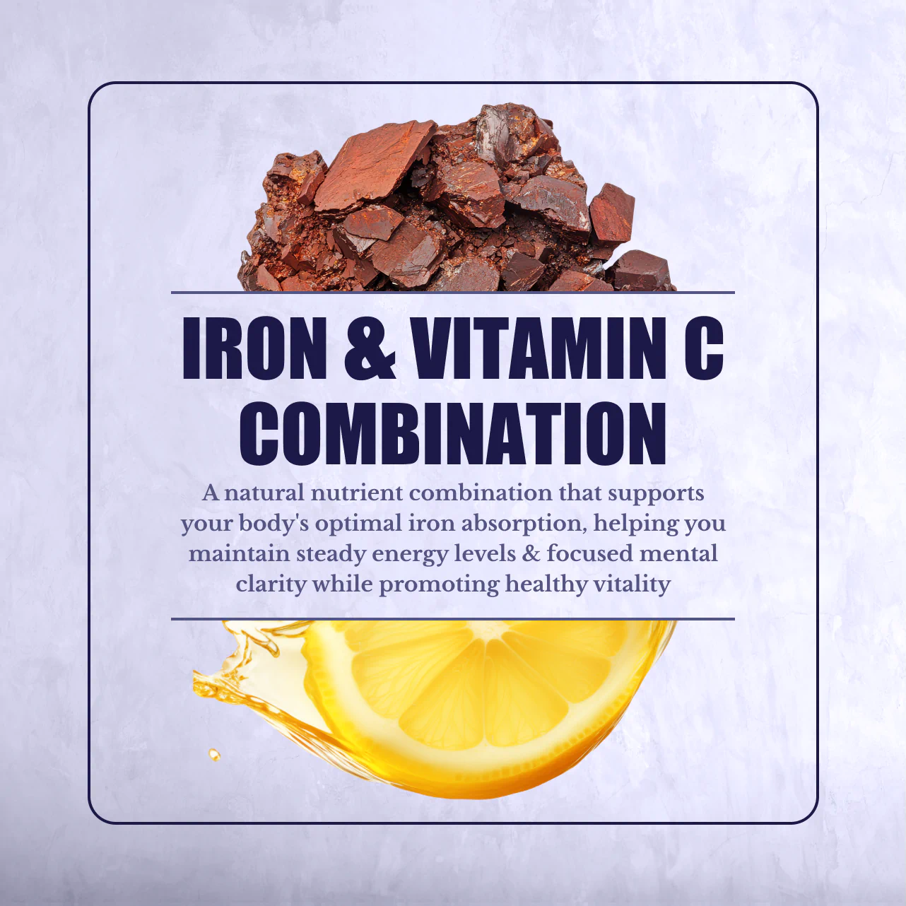 IRON & VITAMIN C