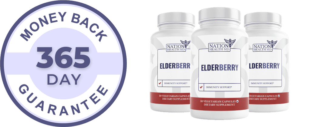Elderberry bottles