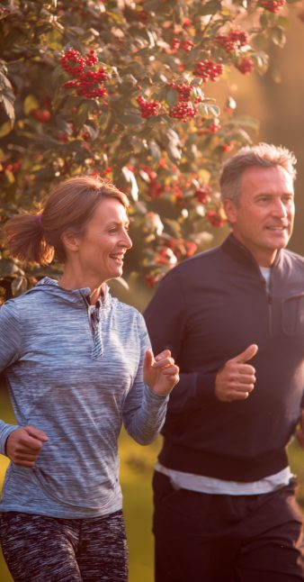 healthy couple