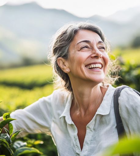 Happy woman