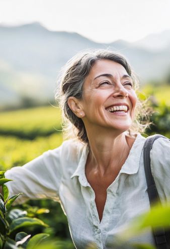 Happy woman