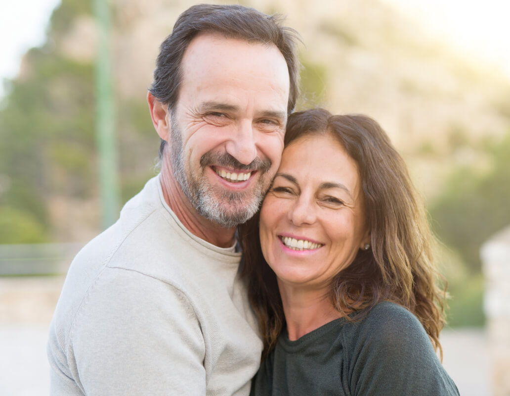 Happy middle aged couple