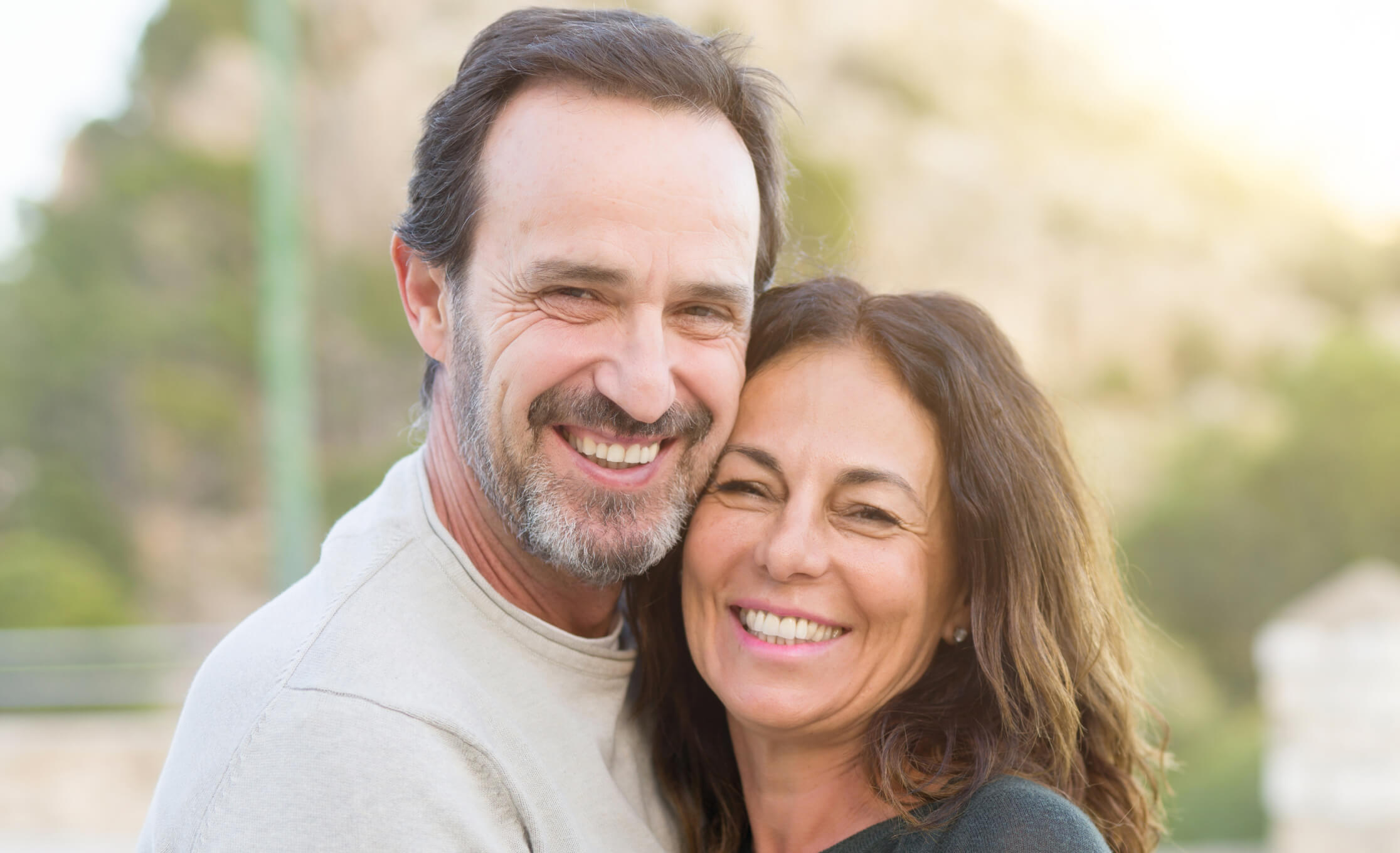 Happy middle aged couple
