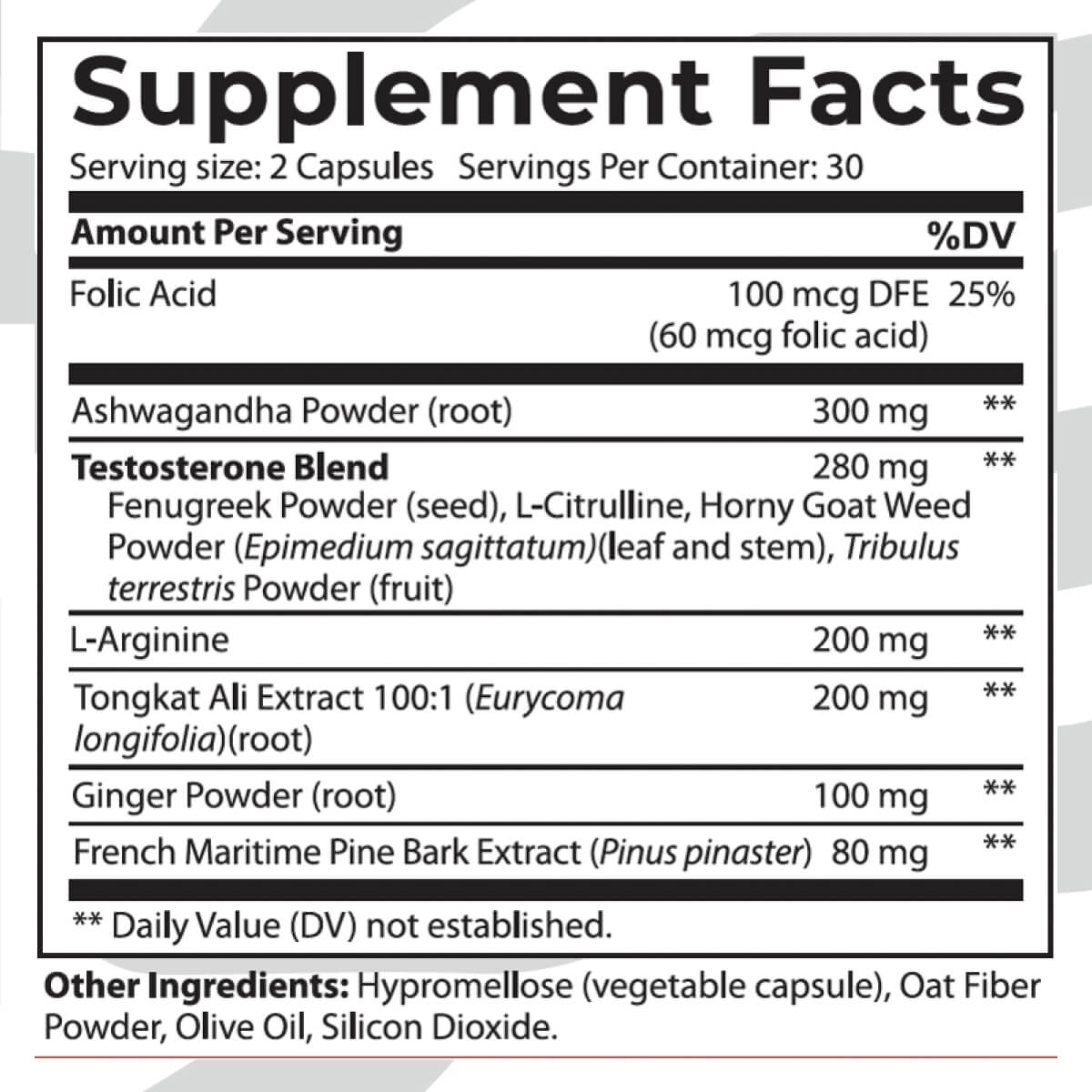 supplement facts